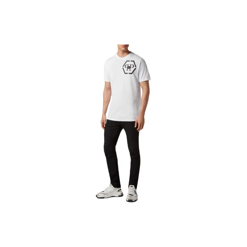 PHILIPP PLEIN Logo print Cotton T shirt-3