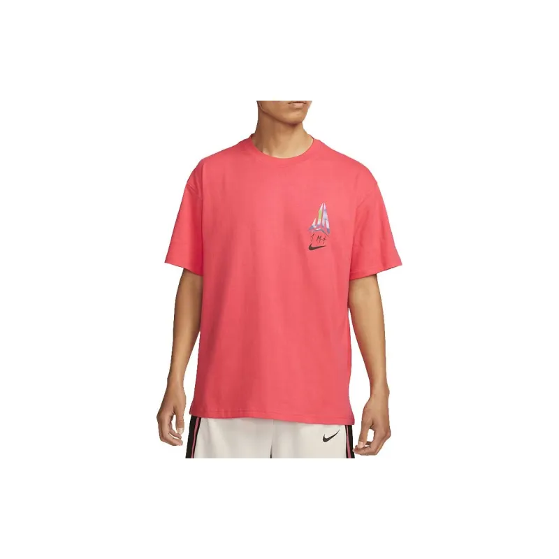 Nike T Shirts Men Orange-2