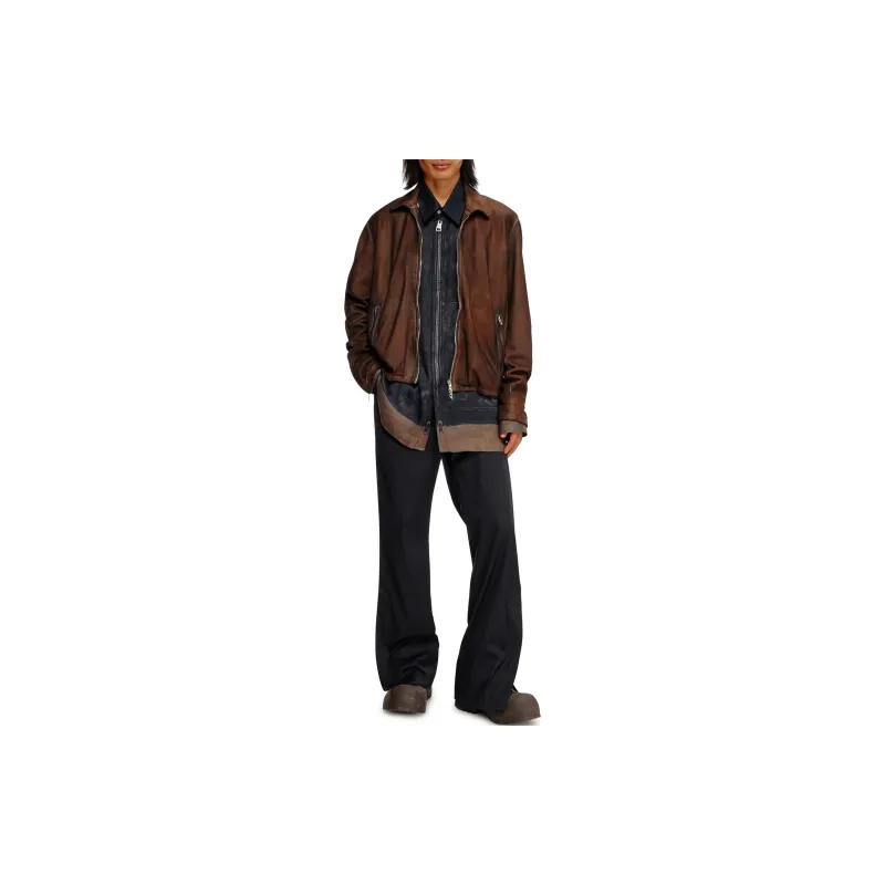 DIESEL S After Printed Trompe L'oeil Printed Shirt-3