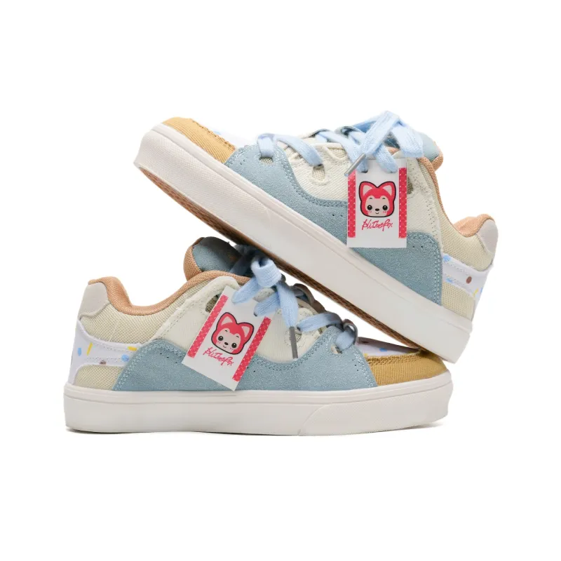ALI THE FOX Abrasion Resistant Balance Lightweight Low Top Skateboard Shoes Unisex-14