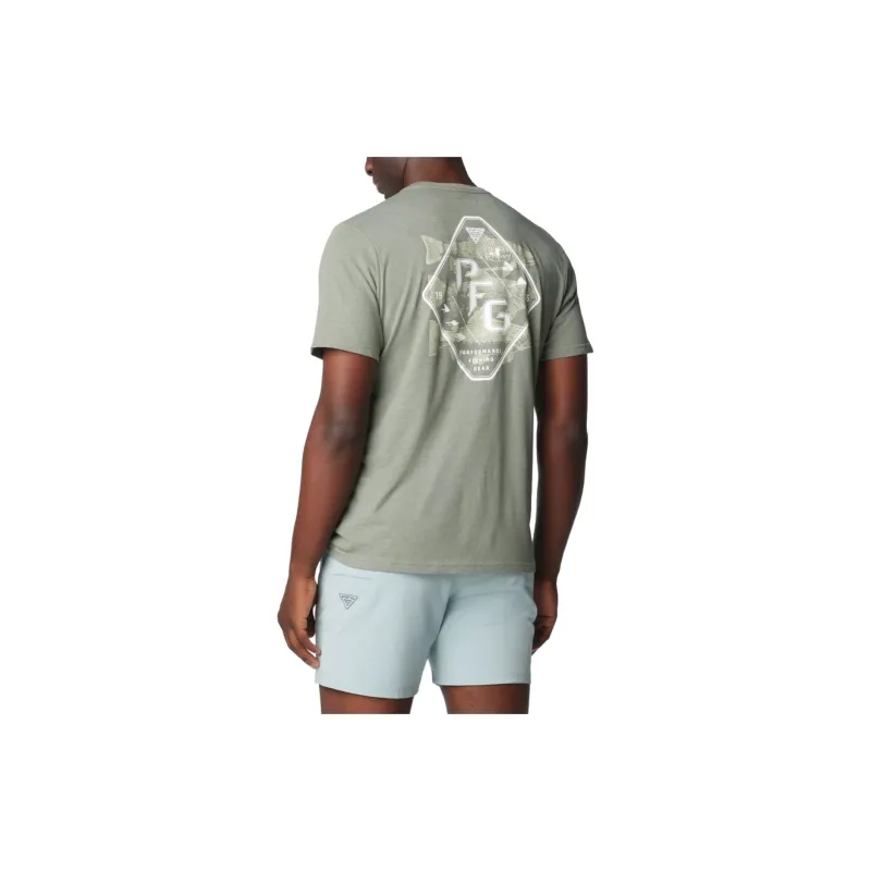 Columbia PFG TARPON RISE T-Shirt Men Turquoise-2