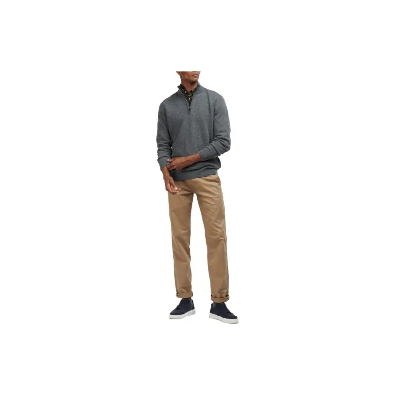 BARBOUR High Neck Knitted Jumper-1