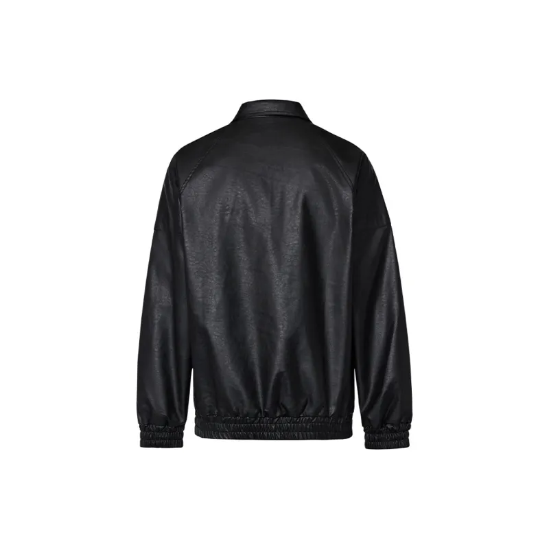 GTRG Leather Jacket Unisex Black-1