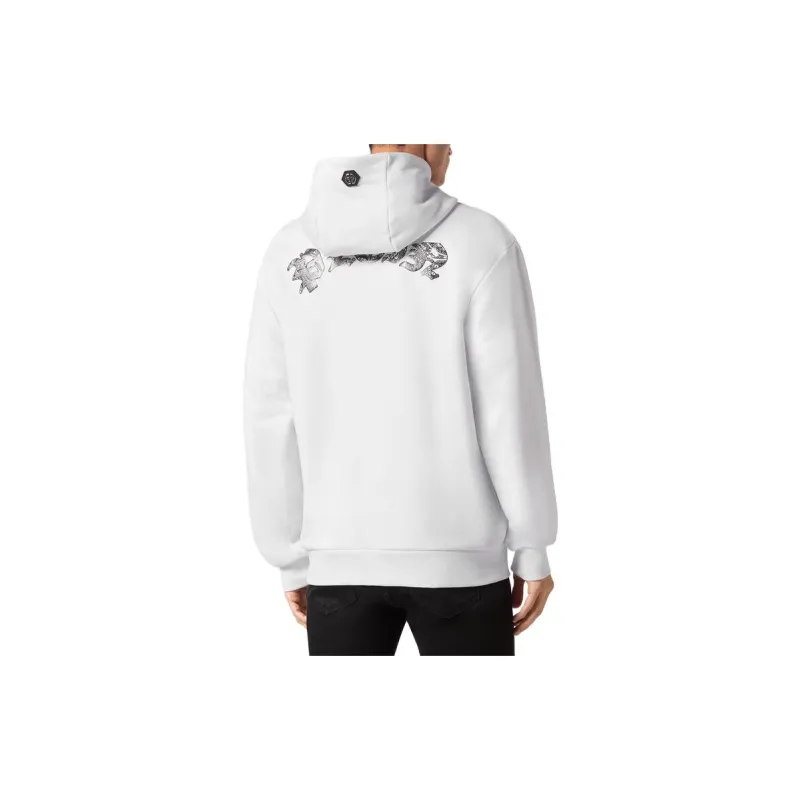 PHILIPP PLEIN Paisley Teddy Bear Hoodie-3