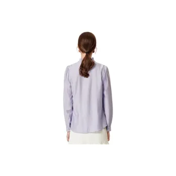 FENHONGMALI Shirt Women's Purple
