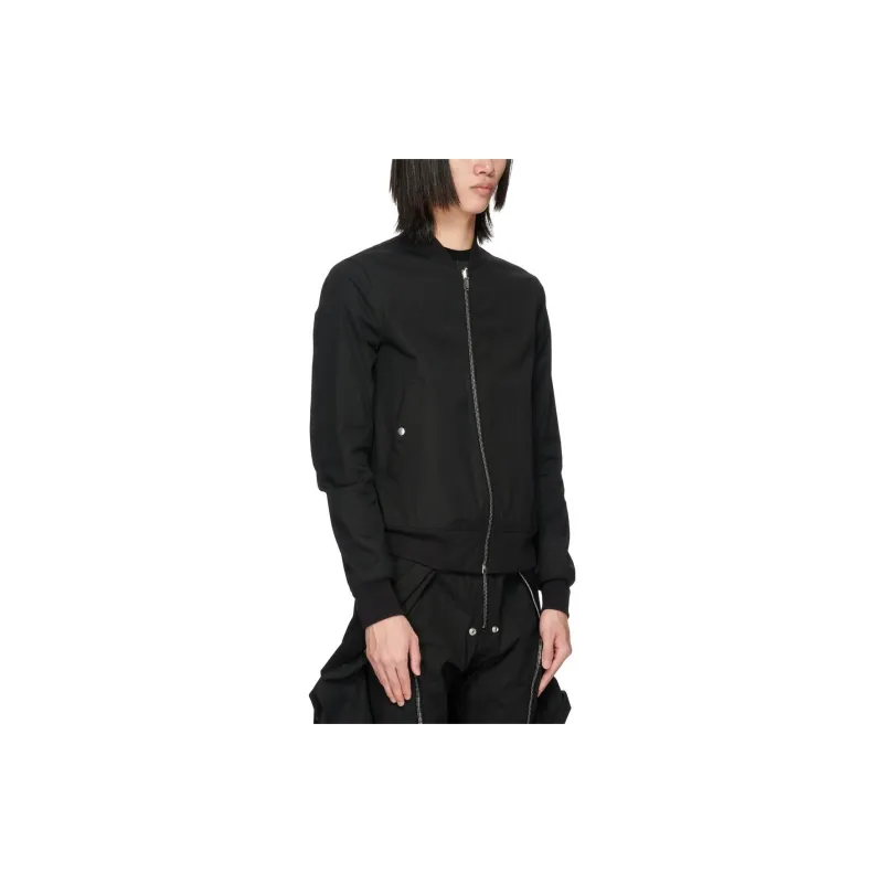 RICK OWENS Zip Up Long Sleeved Reversible Jacket-4