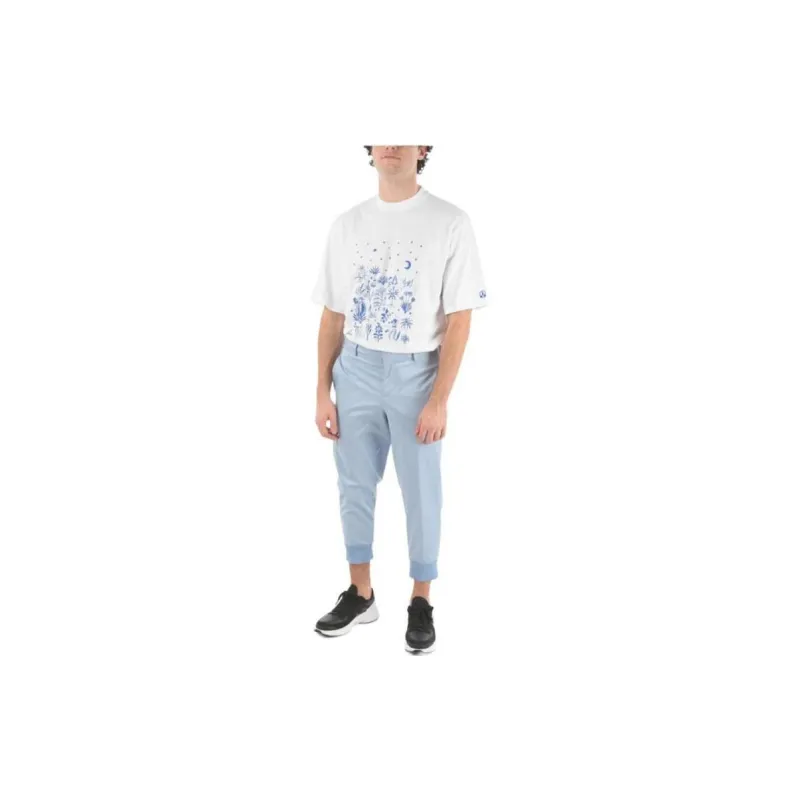 Neil Barrett Casual Pants Men Blue-2