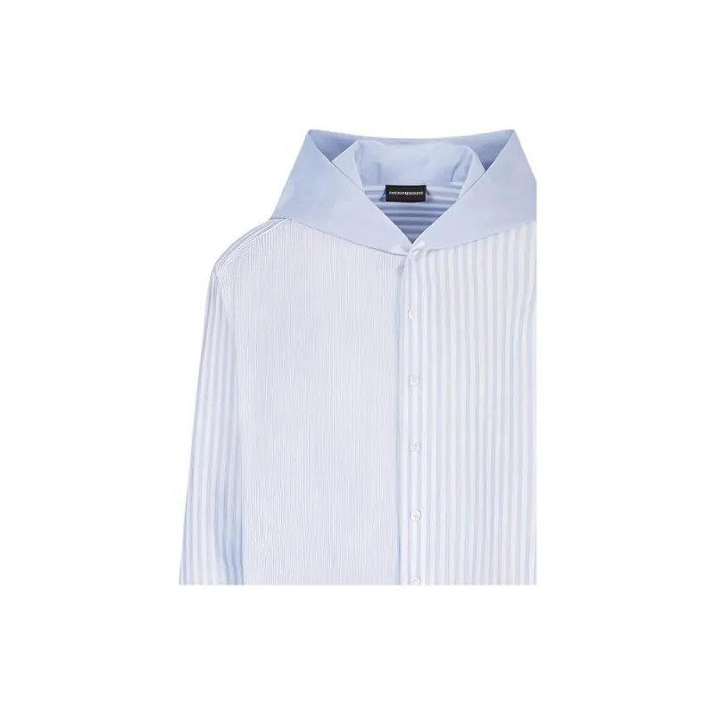 EMPORIO ARMANI SS23 Shirt Men's Light Blue-4