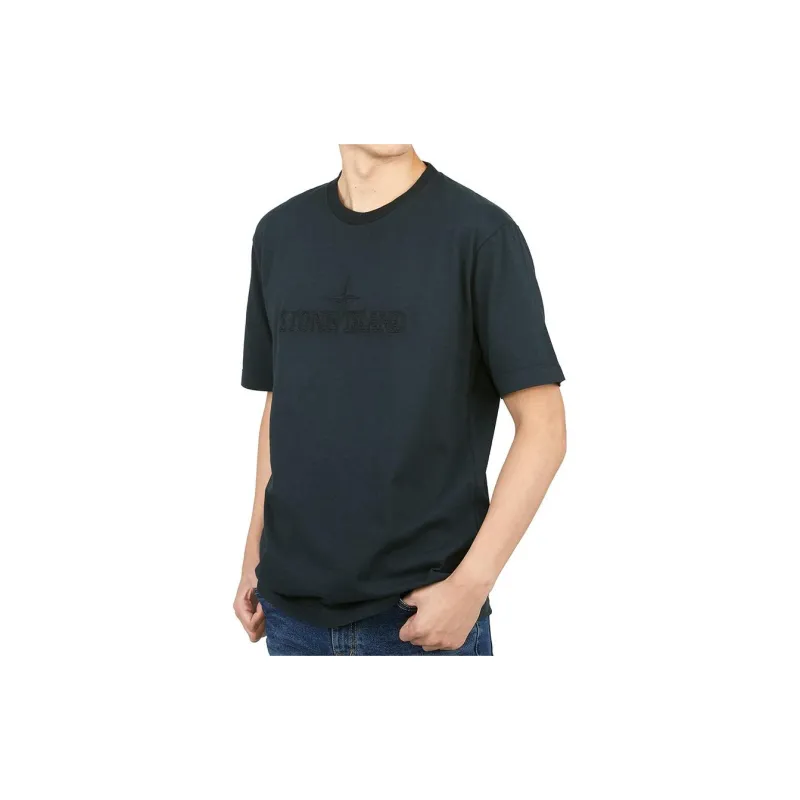 STONE ISLAND T Shirts Men Marine Blue-2