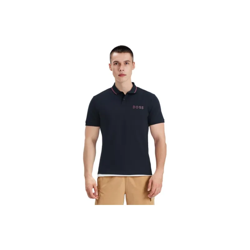 HUGO BOSS Polo Shirts Men Black-2