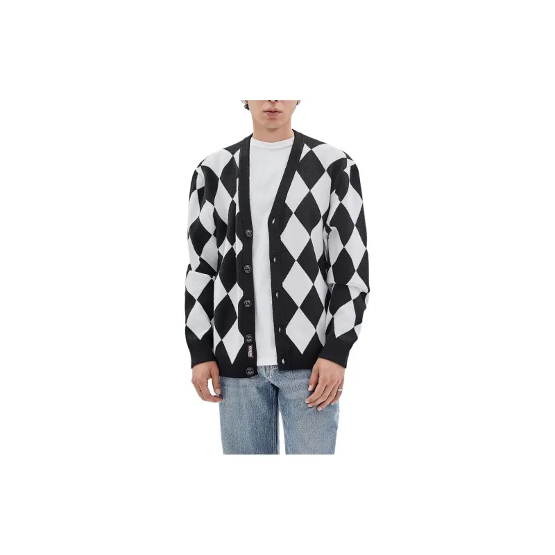 GUESS Knitwear Men's Black White-2