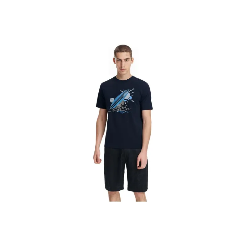 HERMES T Shirts Men Blue-8