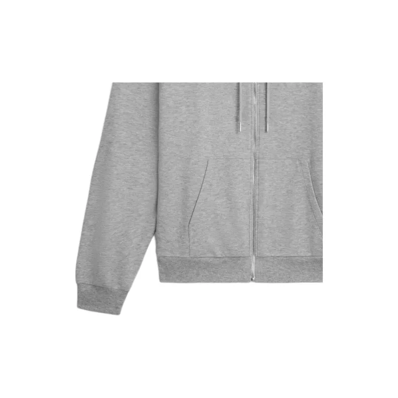 CELINE Triomphe Loose Zipped Hoodie In Cashmere Cotton-5