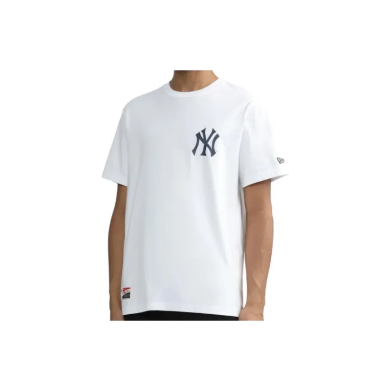 Mlb X New Era New York Yankees T Shirts Men White-4