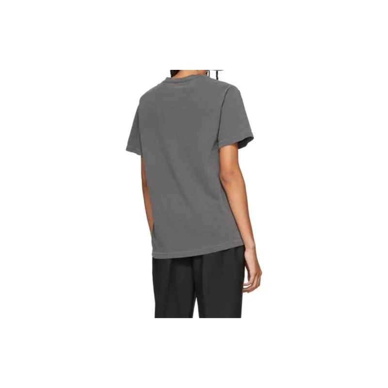 NOAH T Shirts Unisex Black Pepper Gray-2