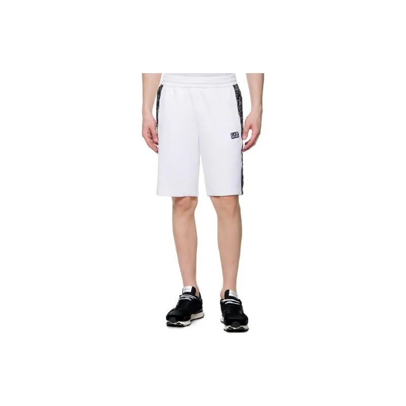 EMPORIO ARMANI EA7 Casual Shorts Men White-1
