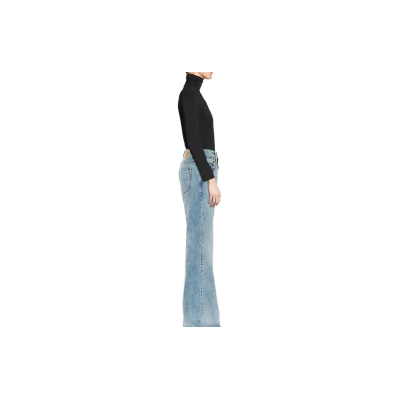 Balenciaga Flared Jeans Unisex Blue-4