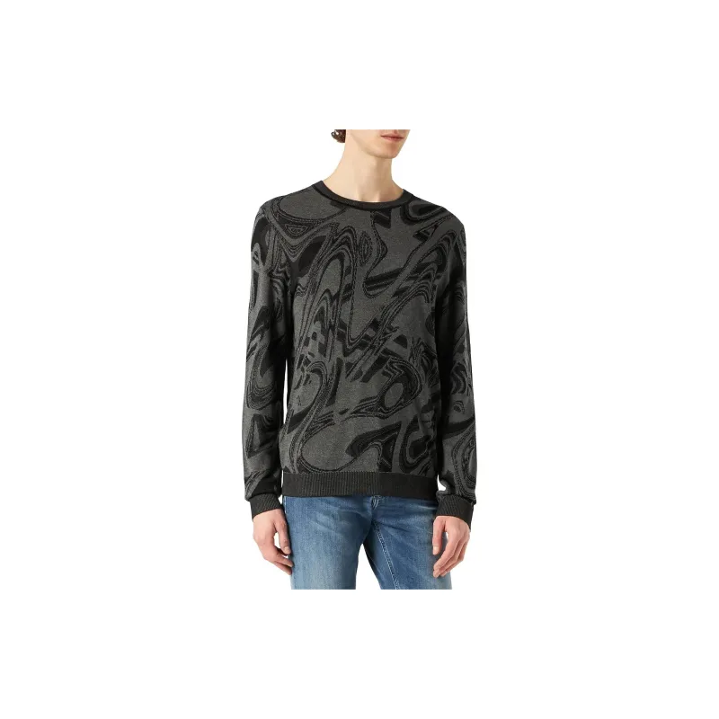 HUGO BOSS Sweaters Men Dark Gray-3