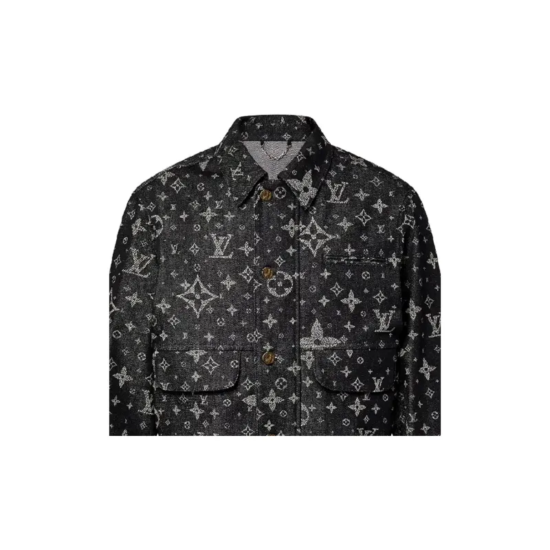 LOUIS VUITTON FW23 Jackets Coats Men's Black-2