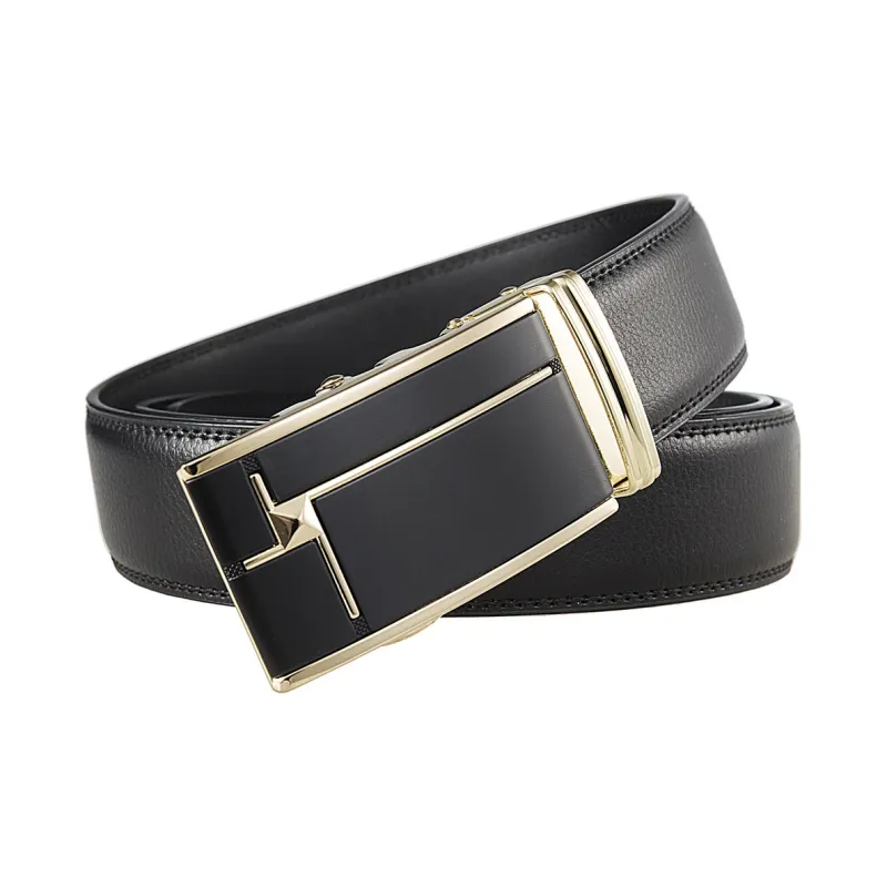 Yalu Preferred Cow Split Leather Belts Men's 3.5CM-4