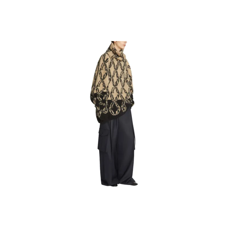 DRIES VAN NOTEN Wool Cargo Trousers-1