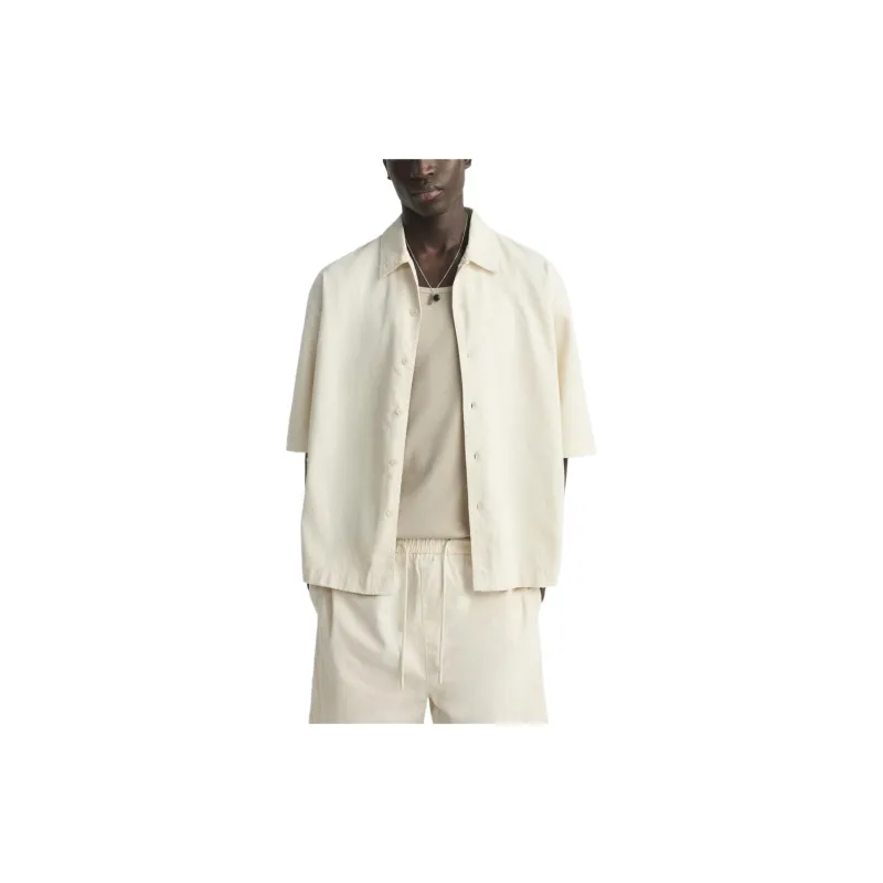 ZARA Shirts Men Frosted White-1
