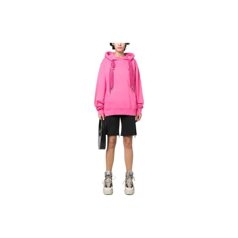 AMBUSH Multicord-drawstring Cotton Hoodie-2