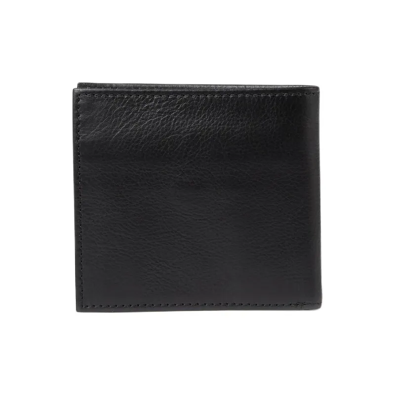 Levi’s Grained Leather Wallet Regular Men's Black-1