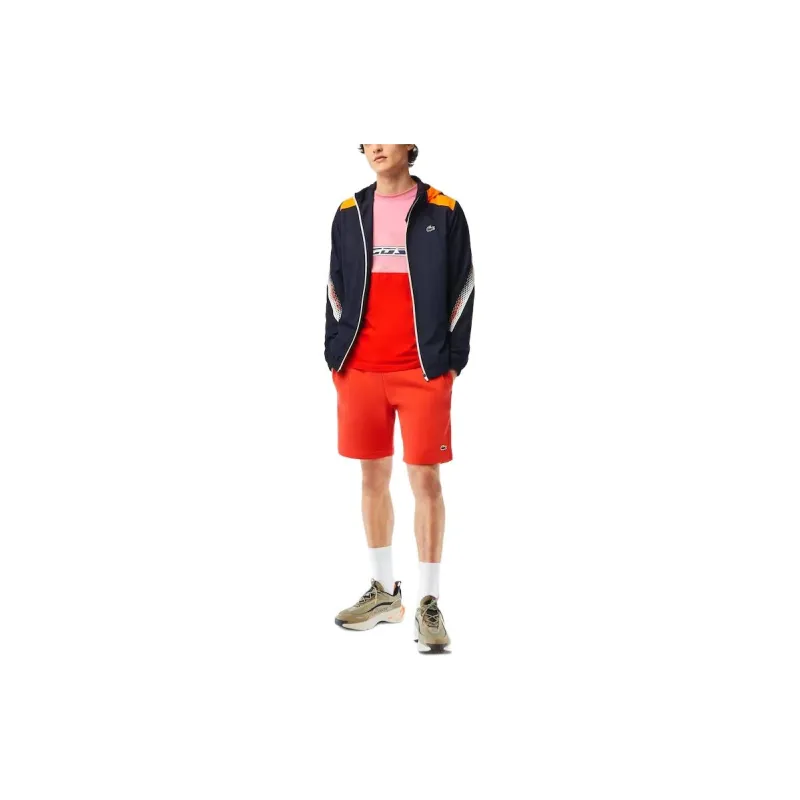 LACOSTE Casual Shorts Men's Orange-4