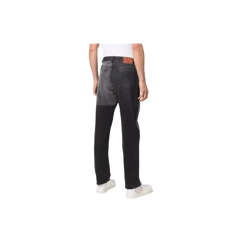 Valentino SS22 Casual Pants Men's Black-2