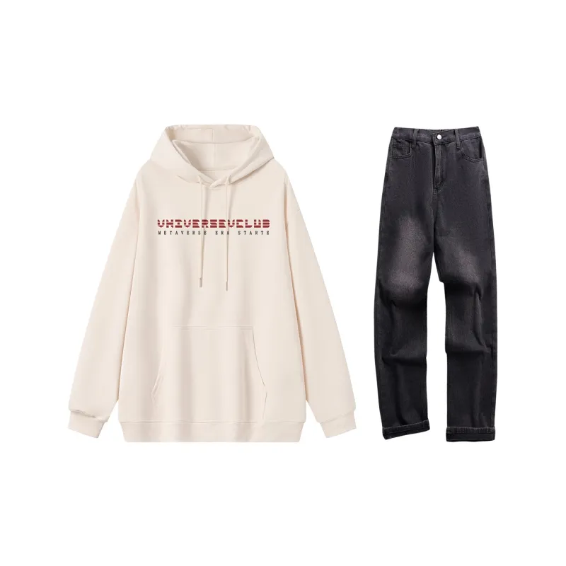 VniVerseVClub Sweatshirt Set Unisex-21