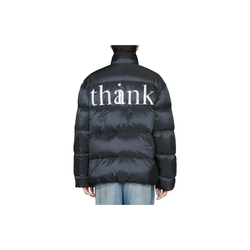 GUCCI 'think/thank' Print Padded Jacket-2