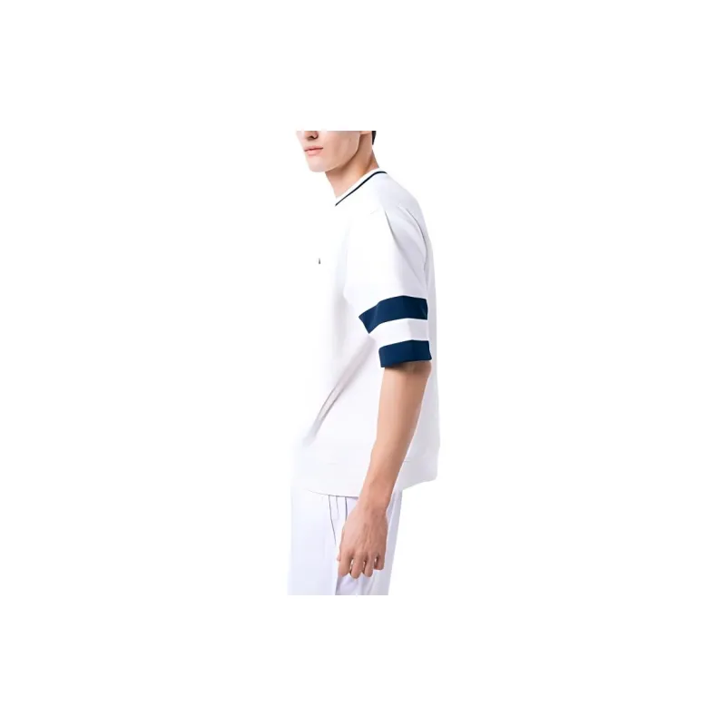 LACOSTE T Shirts Men White-5
