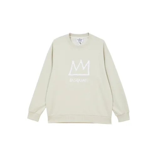 Jean-michel Basquiat X JACK&JONES Sweatshirts Men Silver Green A62