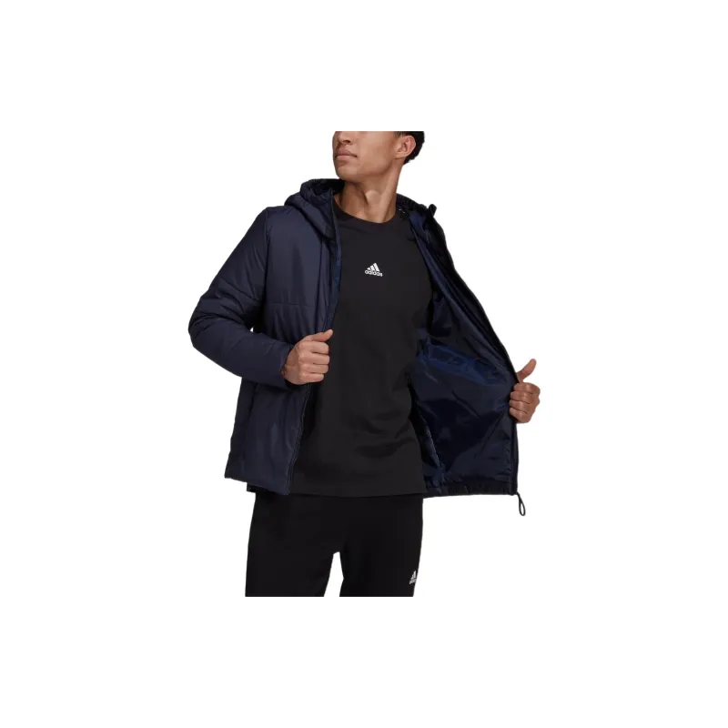 Adidas Puffer Jackets Men Dark Blue-2