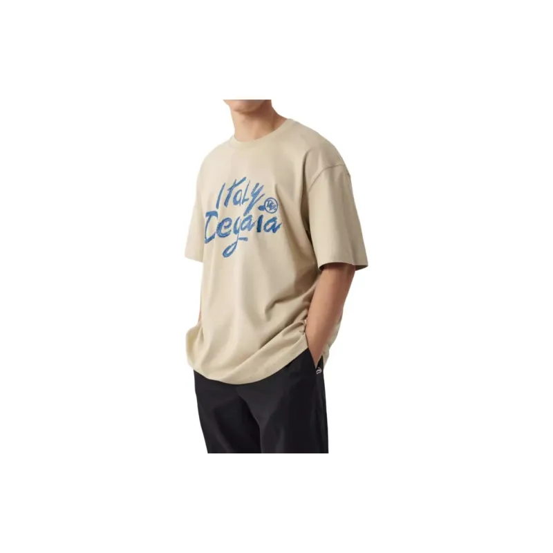 DEGAIA T Shirt Men's Light Khaki-4