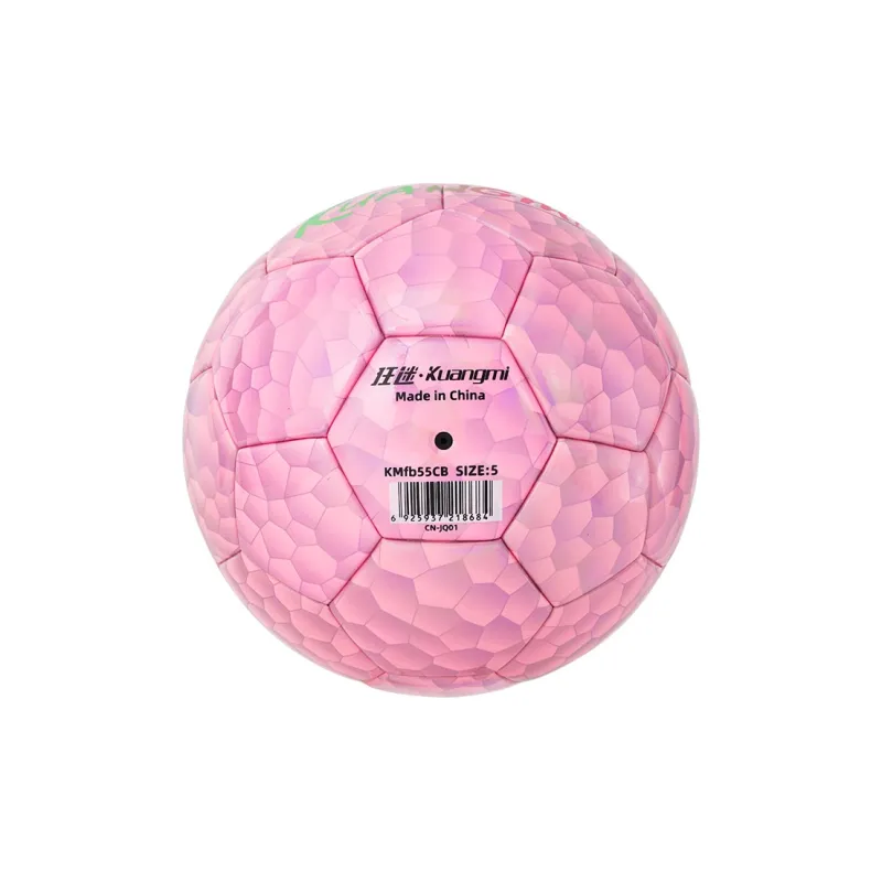 Kuangmi Size 5 Soccer PU Seamless Thermal bonding Unisex-17