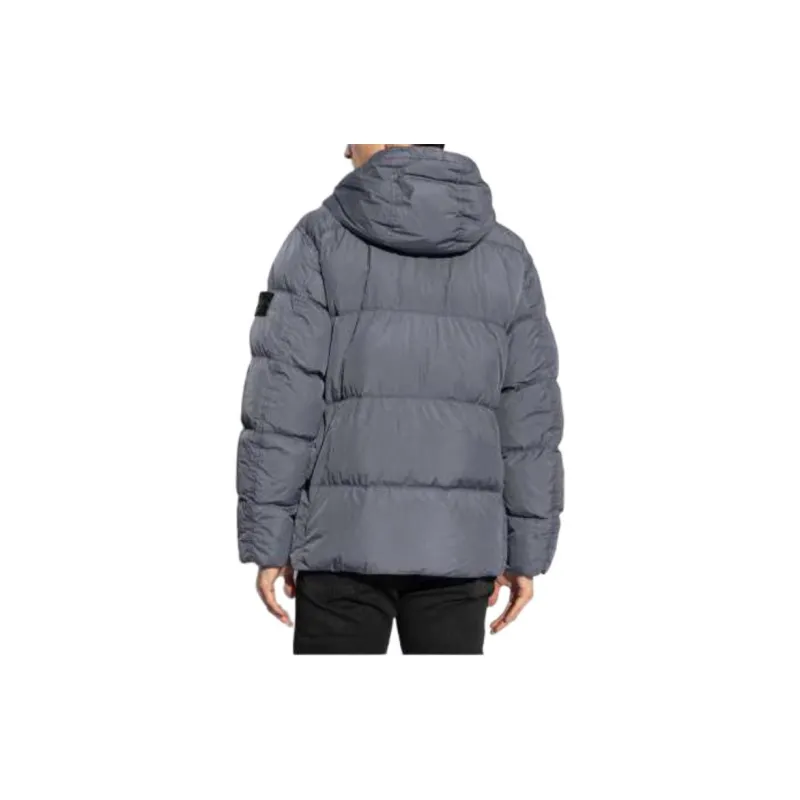 STONE ISLAND Hooded Puffer Jacket-3