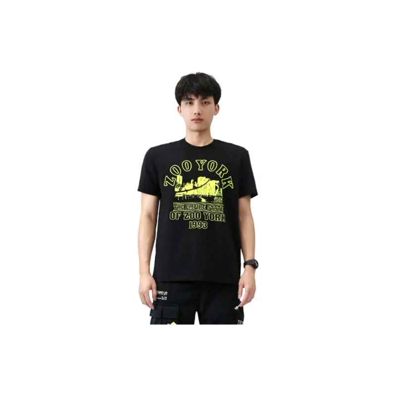 Zoo York Straight T-Shirt Unisex Black-2