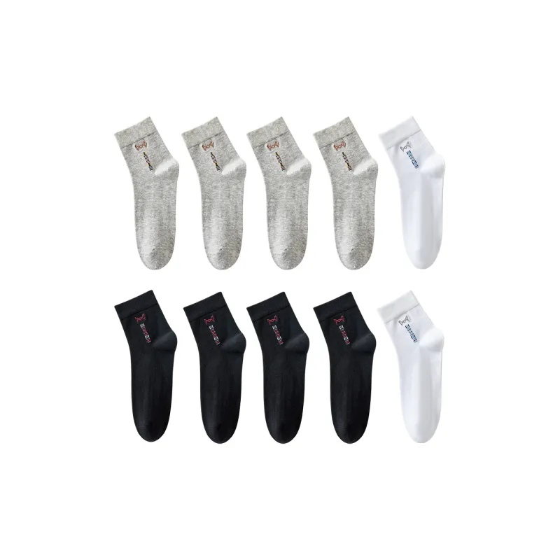 MIIOW Knee High Socks Men's 10 Pack-8