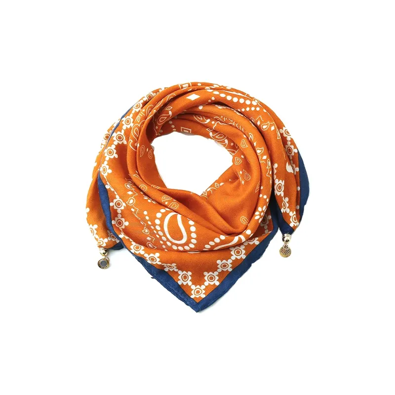 Mulinsen Polyester Knit Scarves Women's-4