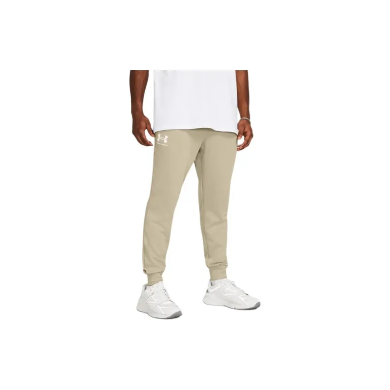 Under Armour UA Rival Terry Knitted Sports Pants Men's Apricot-4
