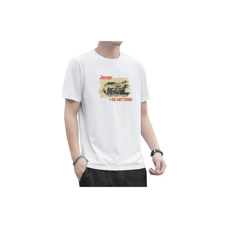 JEEP SPIRIT Set in Sleeve T Shirt Men's-6