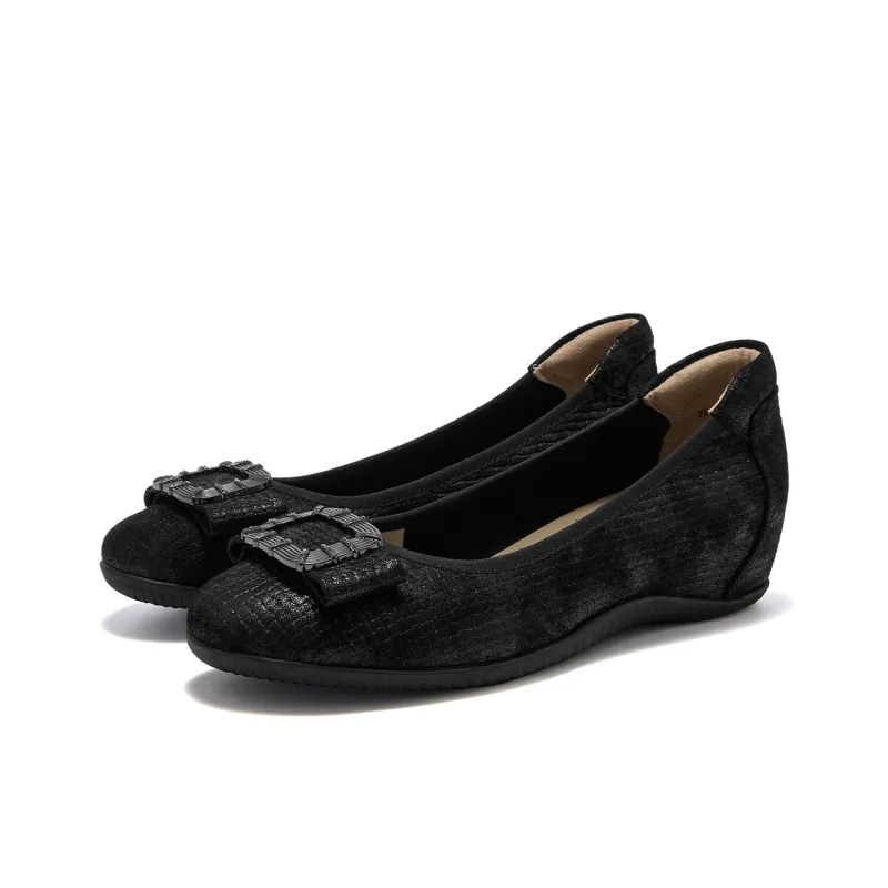 DG Women's Casual Shoes Women's Black/Apricot-1