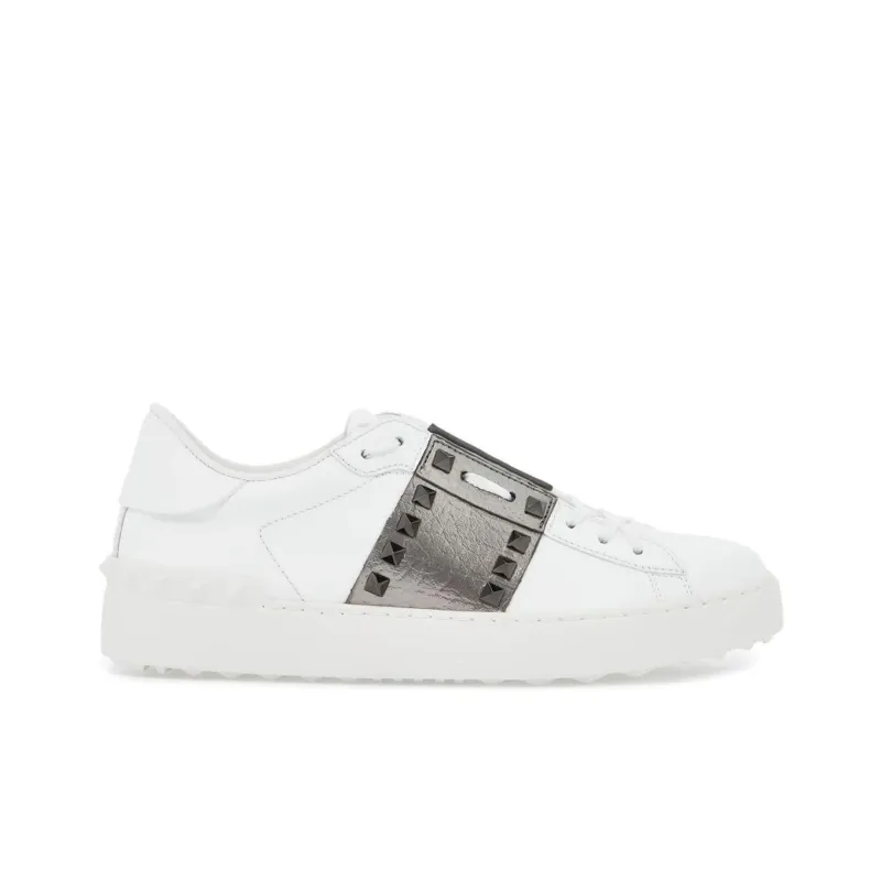 Valentino Garavani Rockstud Untitled Lace-Up Sneakers Women's-1