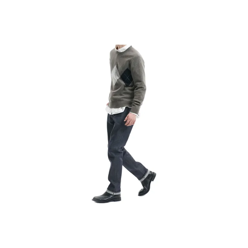 UNIQLO Jeans Men Navy Blue-2