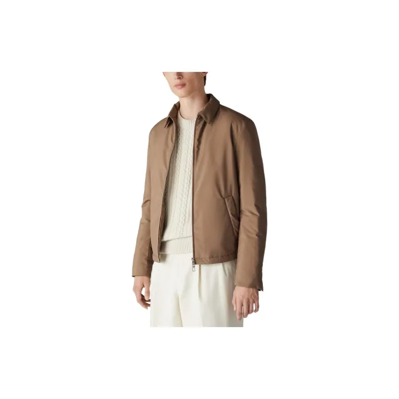 Loro Piana Blouson Maurin Jackets Coats Men's Brown-2