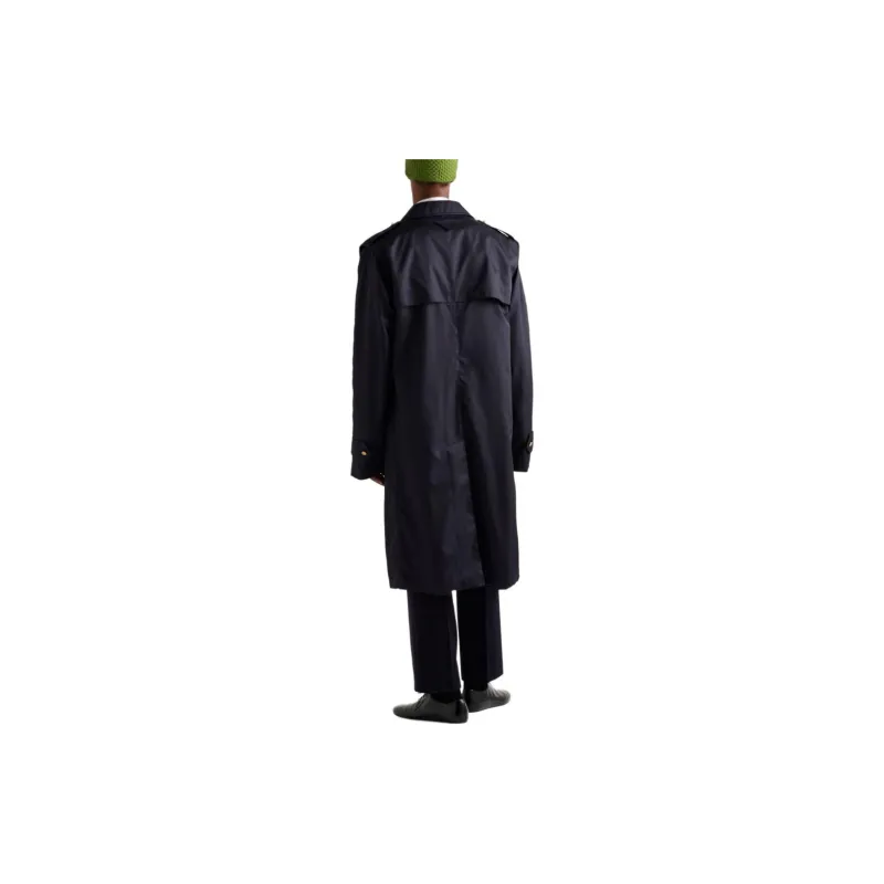 PRADA Double-breasted Raincoat-2