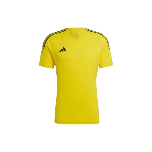 Adidas AEROREADY T-Shirts Men Team Yellow/Black