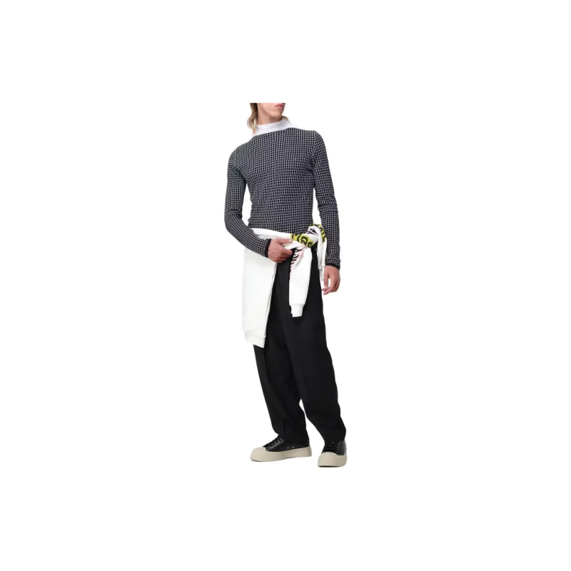 MARNI Sweaters Men Black-3